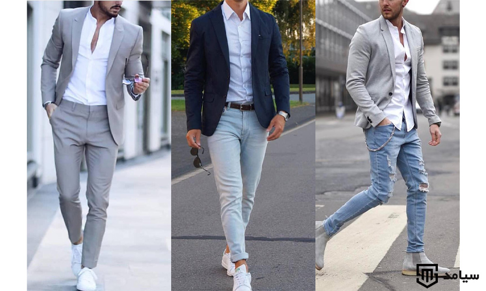 تک کت اسپرت در استایل مردانه